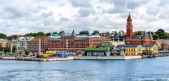 Waterfront Sweden landscape