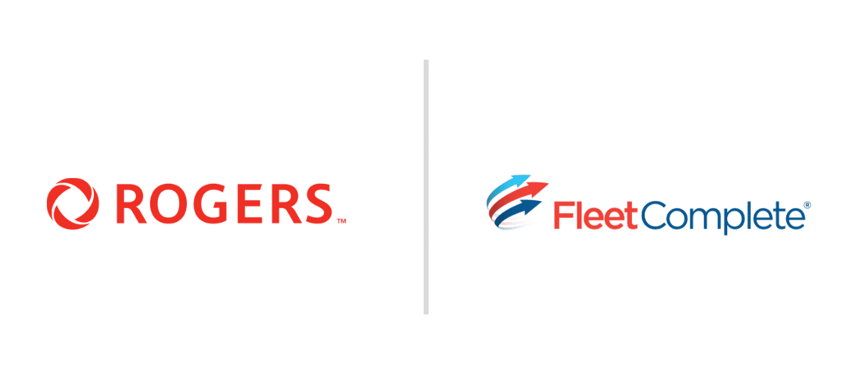 Rogers and Fleet Complete logos side by side